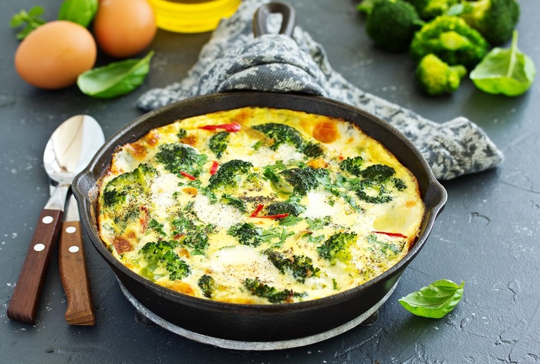 All the Broccoli cheese recipes you could ever need, like this broccoli and cheese frittata