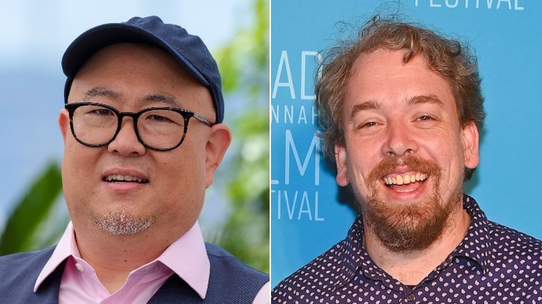 Peter Sohn and Mike Rianda smile