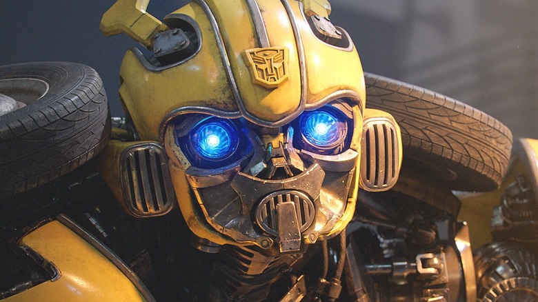 Bumblebee in humanoid form