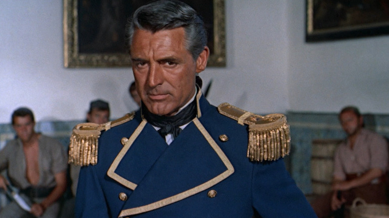 Cary Grant wearing British uniform