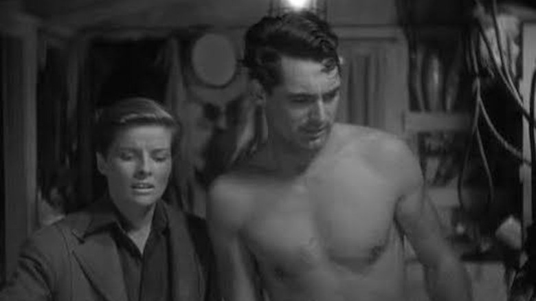 Katharine Hepburn with Cary Grant