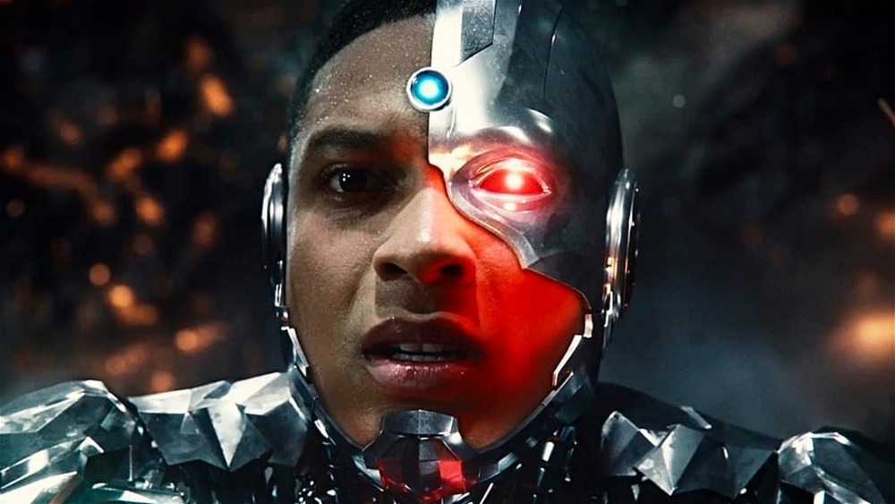 Ray Fisher Cyborg glowing eye