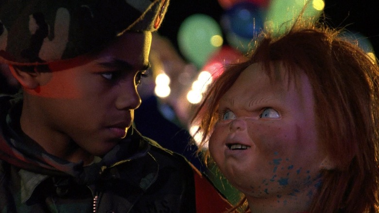 Chucky talks to kid