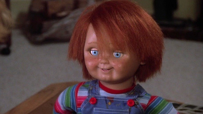 Chucky the doll smiling