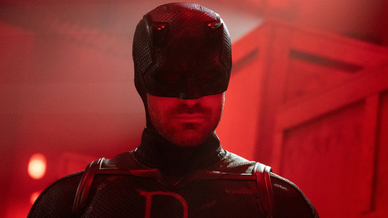 Daredevil basked in red light on Daredevil: Born Again