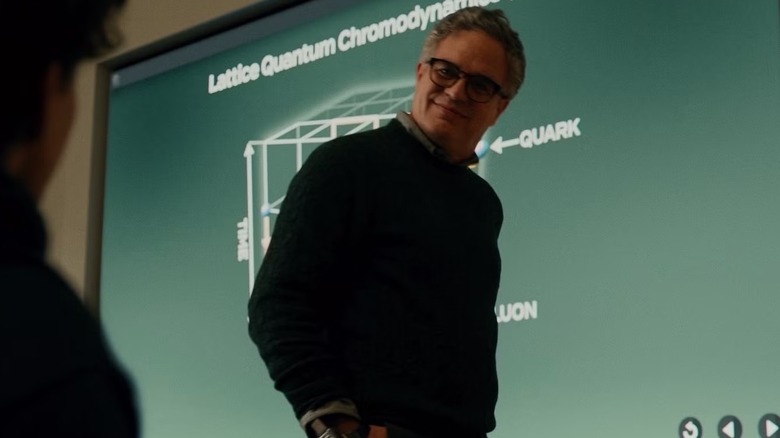 Peter Parker talking to Bruce Banner in Spider-Man: Brand New Day