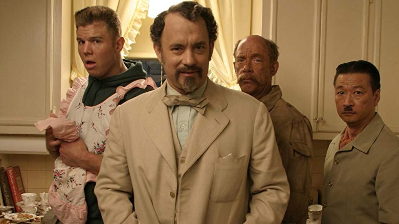 The cast of The Ladykillers