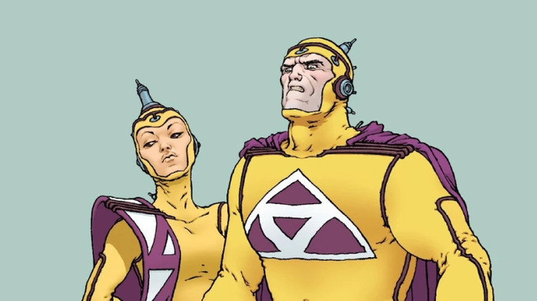 Bar-el and Lilo take on Lois and Clark, by Frank Quitely