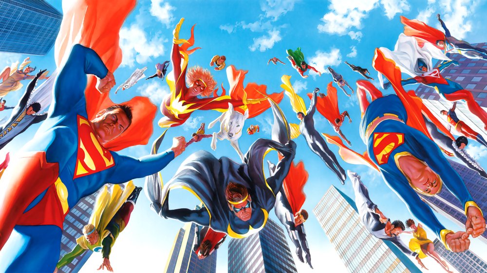 Kryptonians by Alex Ross