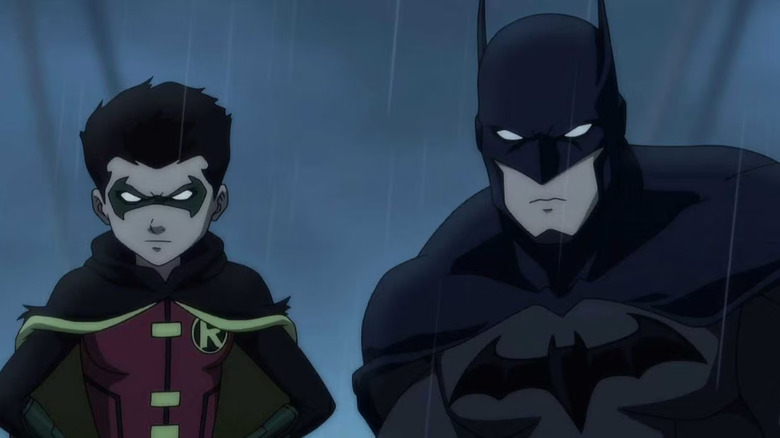 Batman and Damian Wayne in "Son of Batman"