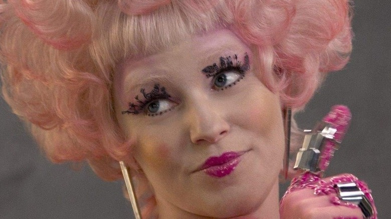 Effie looks off to the side