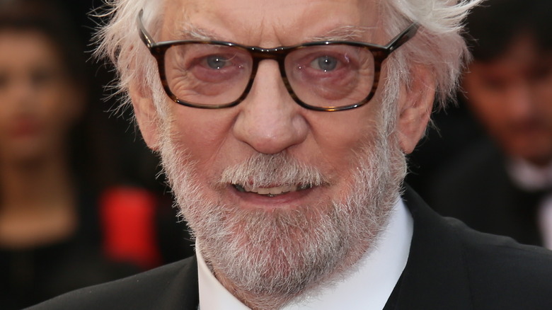 Donald Sutherland at the 69th Cannes Film Festival