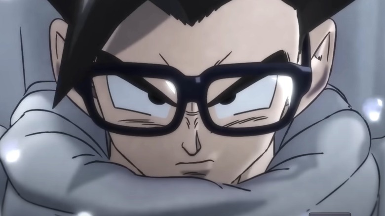 Gohan frowning