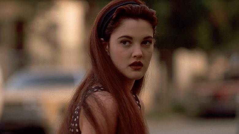 Holly looking irritated