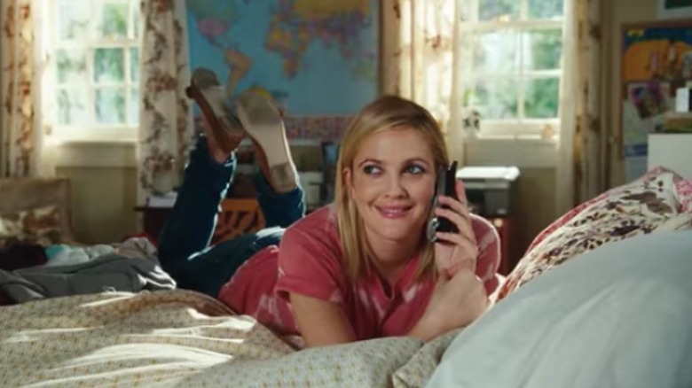 Erin talking on the phone