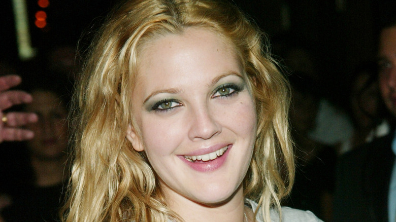 Drew Barrymore smiling