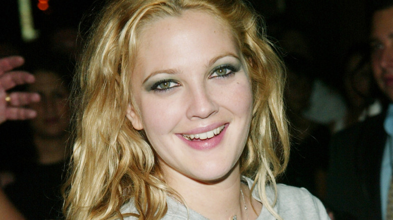 Drew Barrymore smiling