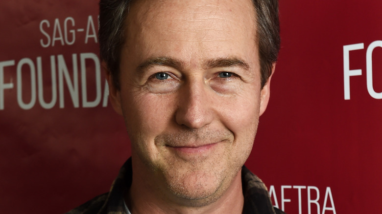 Edward Norton smiling