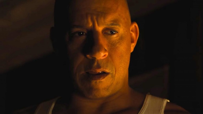 Close up of Vin Diesel