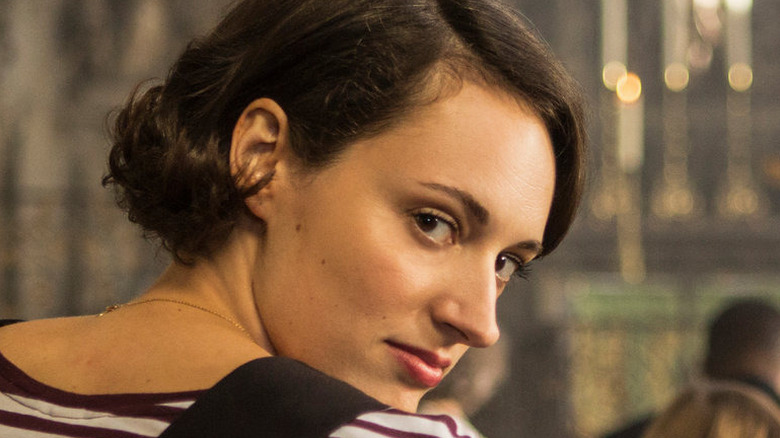 Phoebe Waller-Bridge crying