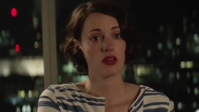 Fleabag serves drinks