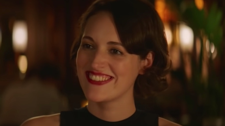 Fleabag gloats at dinner