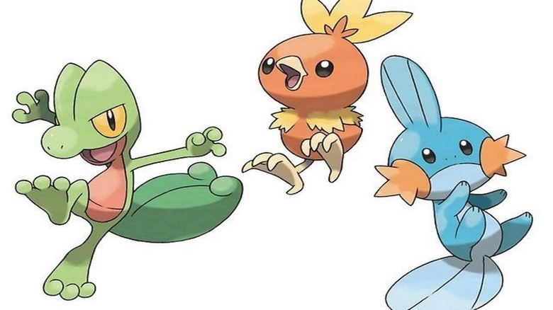 Pokemon Gen 3 starters