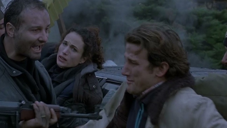 Andie MacDowell and Gerard Butler