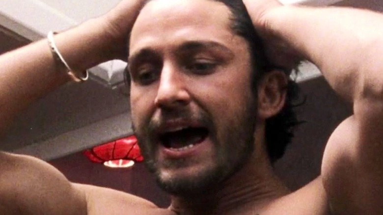 Gerard Butler shirtless in Shooters