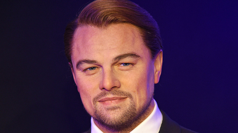 Leonardo DiCaprio posing at an event