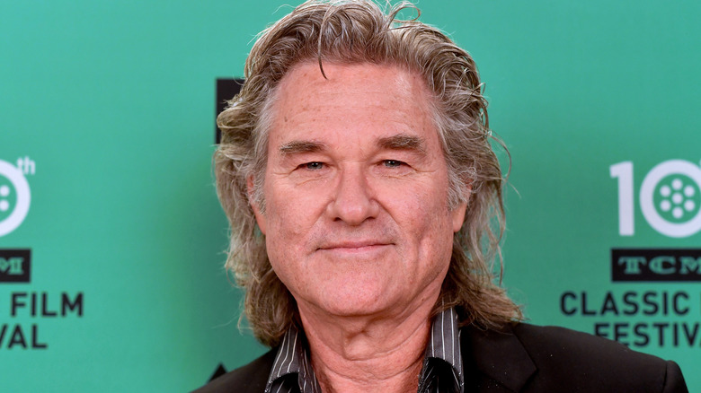 Kurt Russell smiles