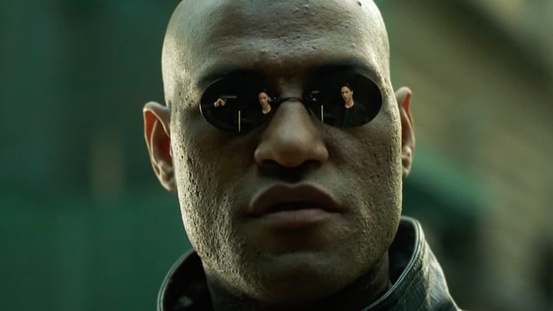 Laurence Fishburne as Morpheus in The Matrix