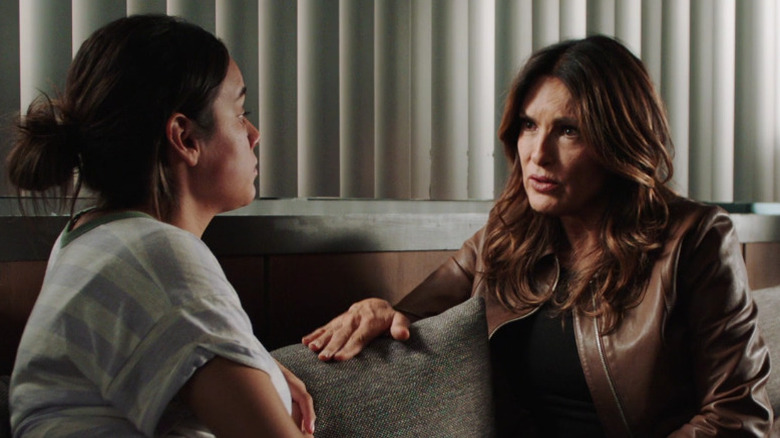 Benson counsels a young victim