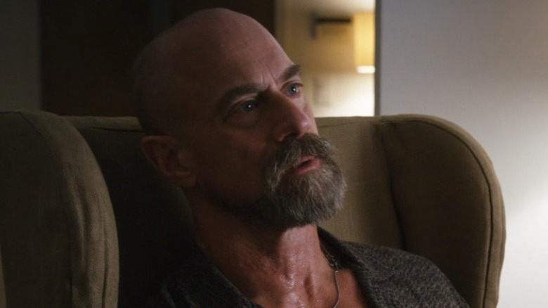 Stabler visits Benson at home