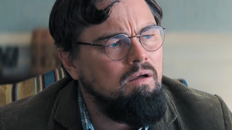 Leonardo DiCaprio looks concerned