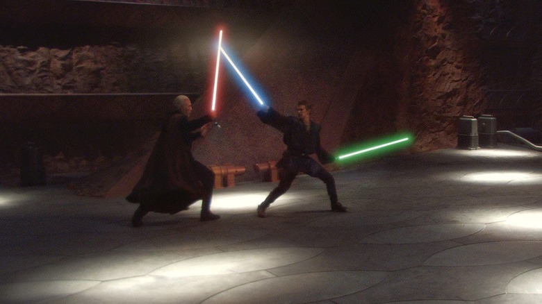 Anakin dual wielding
