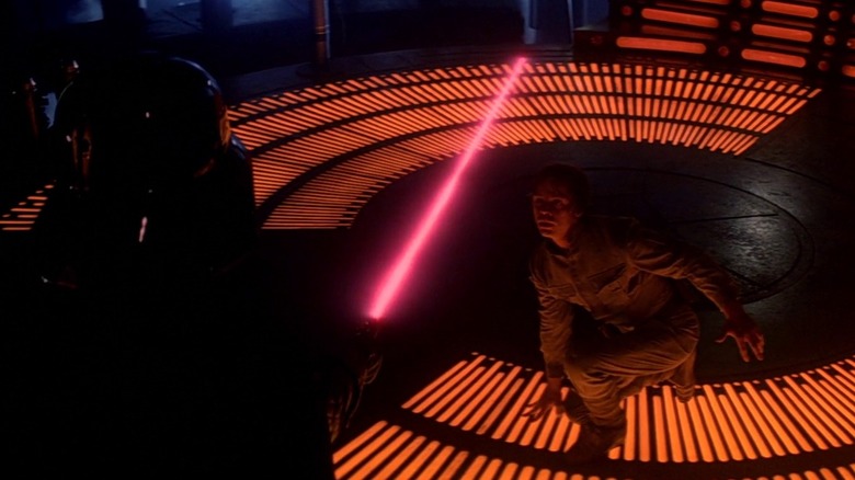 the duel on Cloud City