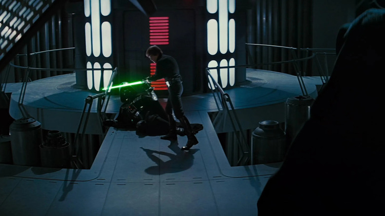 Luke beats Vader