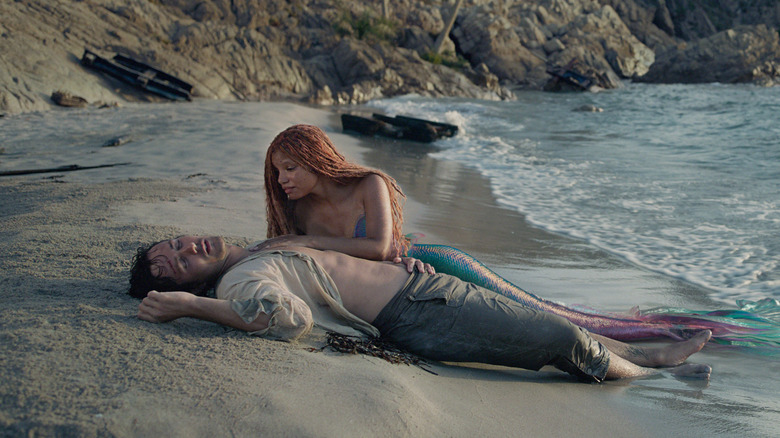 Ariel and Eric on the beach