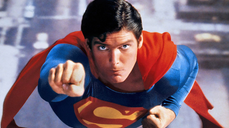 See Henry Cavill Step Into The Classic Christopher Reeve Superman Suit -  Heroic Hollywood