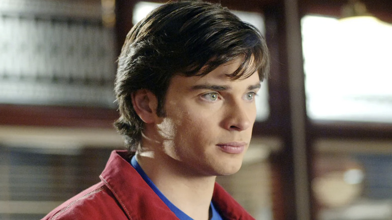 Clark Kent in a red jacket in "Smallville" (2001 - 2011)