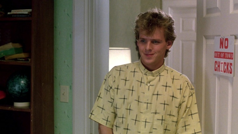 Mark Patton listening