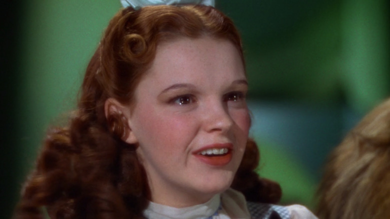 Dorothy Gale looking excited