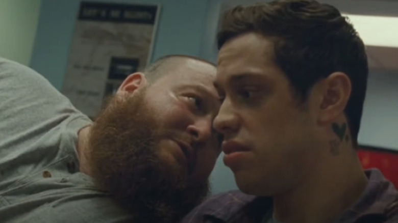 Action Bronson and Pete Davidson speaking