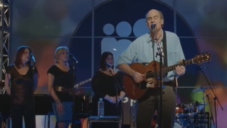 James Taylor singing