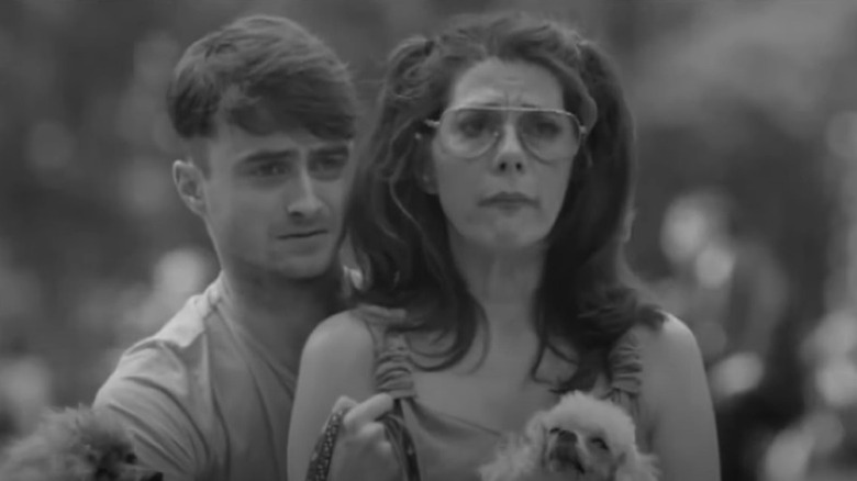 Daniel Radcliffe and Marisa Tomei