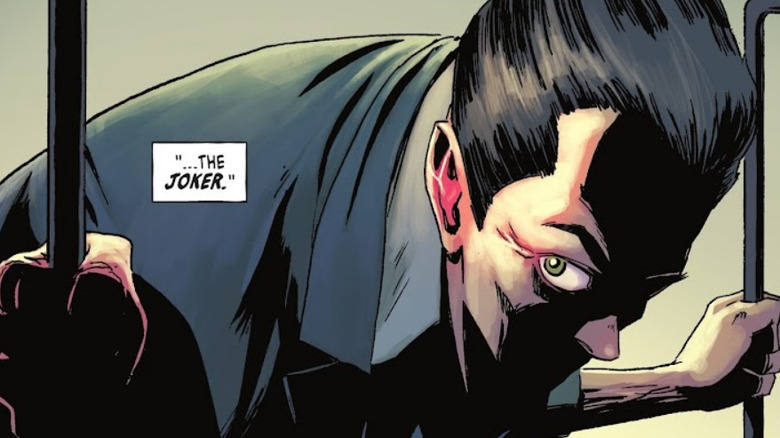 The man called The Joker gets on a plane in Absolute Batman #1