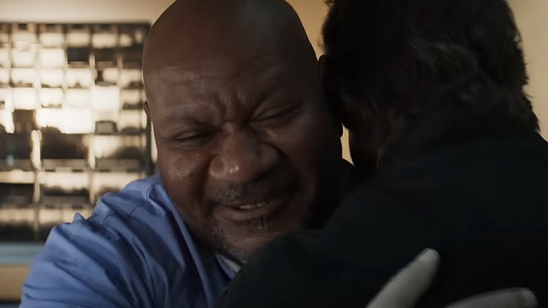 Luther hugging Ethan in Mission: Impossible - The Final Reckoning (2025)