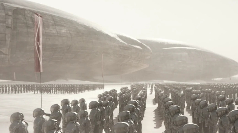 An army arrayed in the Dune movies