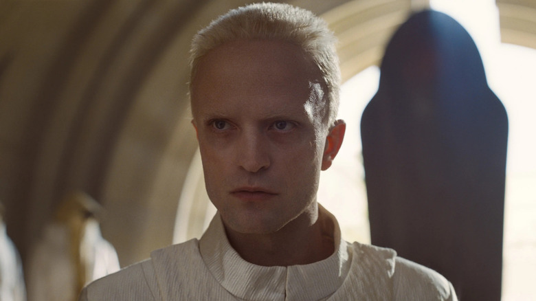 A close-up of Scytale from Dune: Part Three